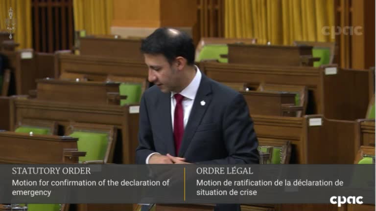 Emergencies Act Debates - Feb17-22 -Part 15 🔴 Arif Virani (L)