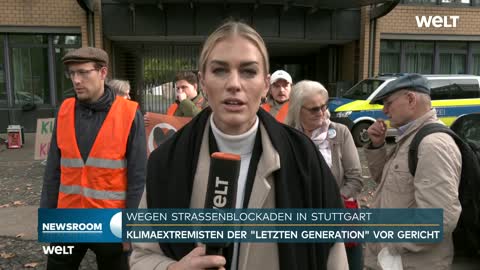 KLIMAAKTIVISTEN VOR GERICHT: Angeklagter erwartet hohe Geldstrafe wegen Straßenblockaden