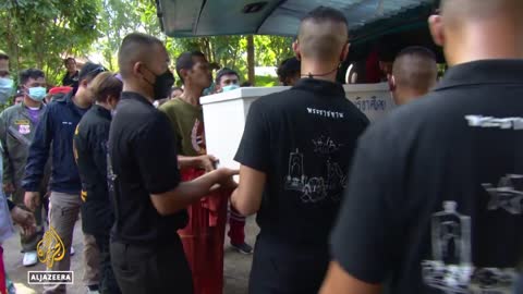 Grief and shock in Thailand after mass killing of children