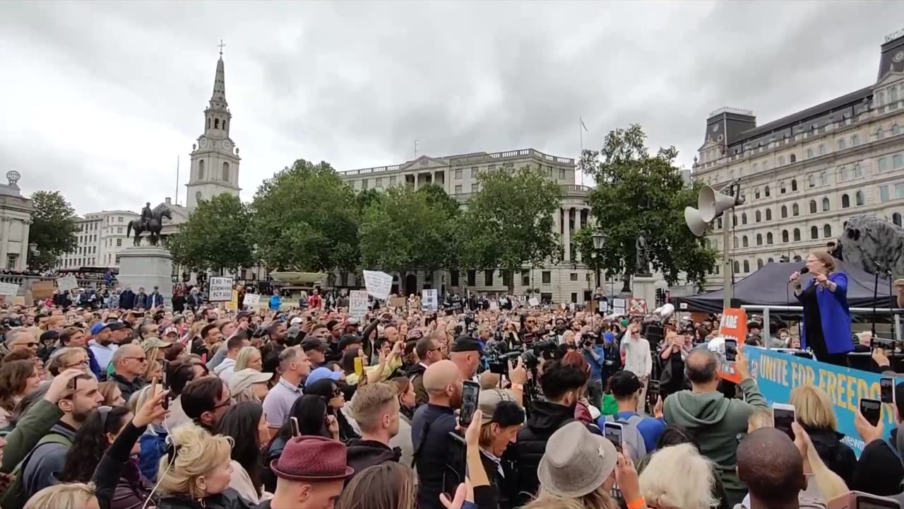 Dr. Dolores Cahill - Unite For Freedom Protest London