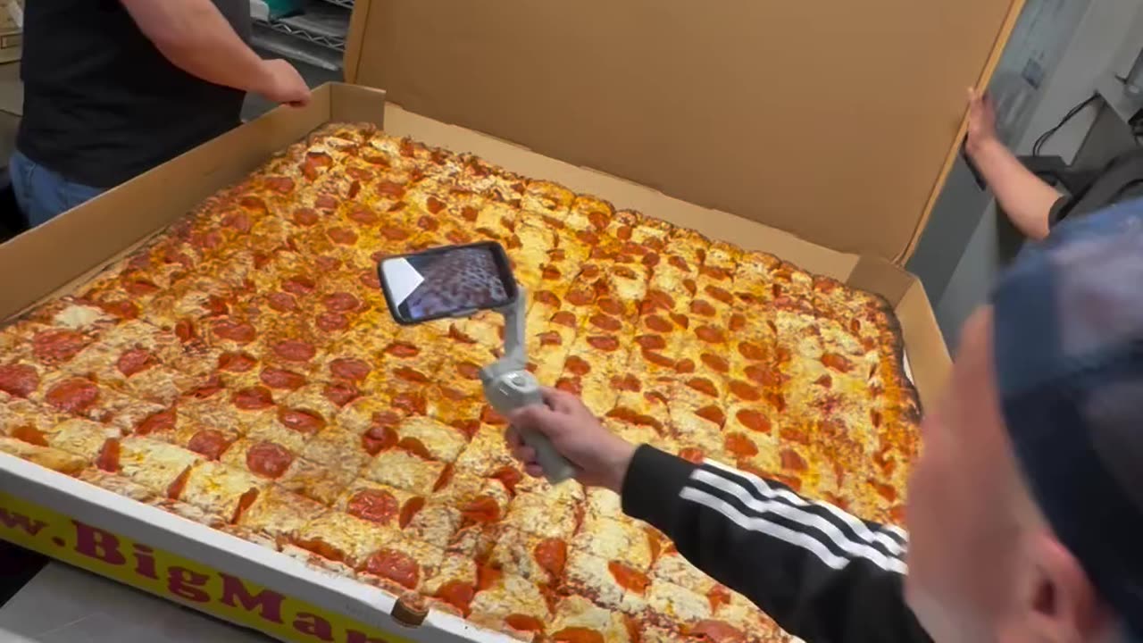 The Legendary 54” | The Mother of All Pizzas | The Giant Sicilian | 200 Slices