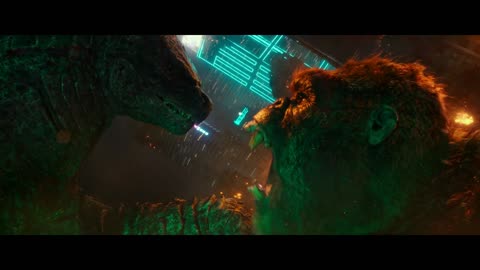 Godzilla vs. Kong - Hong Kong Battle Scene - Godzilla Steps On Kong - Movie Clip HD