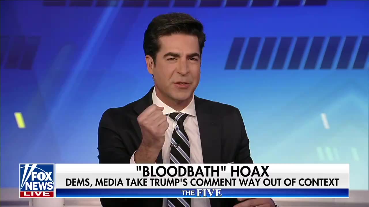 Jesse Watters: The Democrat/Media Industrial Smear Complex 'Bloodbath' Hoax Part II