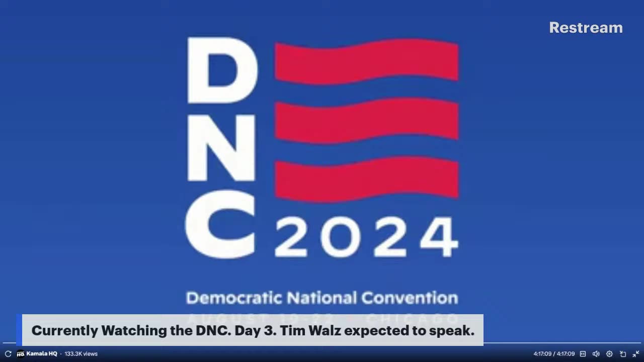 DNC Coverage LIVE Day 3, Plus Raiding X Spaces. Jimmy White Live on Chatter. 🐢 🎶