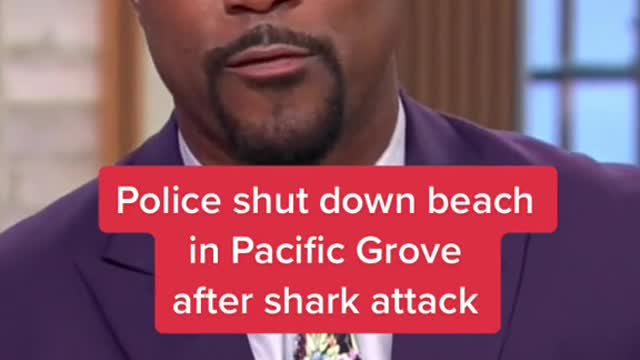 Police shut down beach in Pacific Grove after shark attack