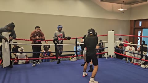 Joey sparring Josiah. 12/17/24