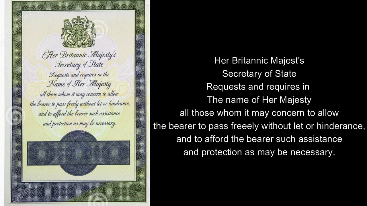 The freedom of travel confirmed