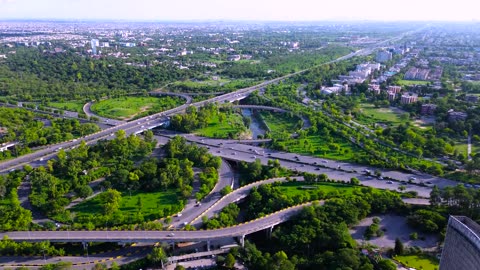 Zero point Islamabad Pakistan drone video-drone vide