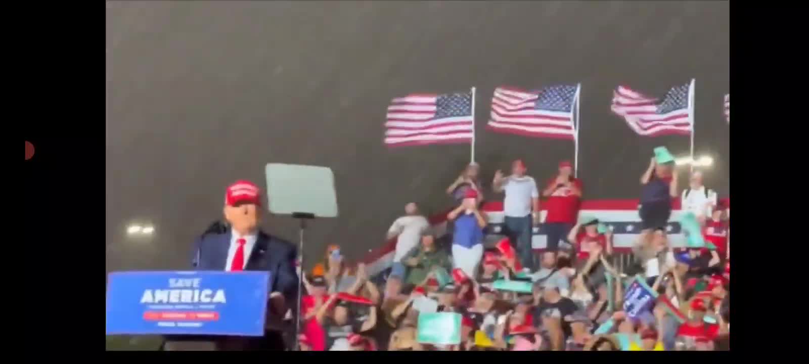 Trump Riding The Storm Out