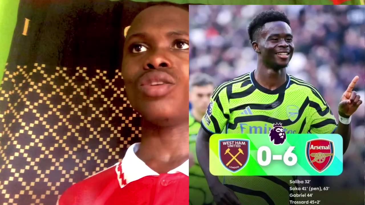 How Arsenal gave West Ham United there heaviest defeat in the Premier League