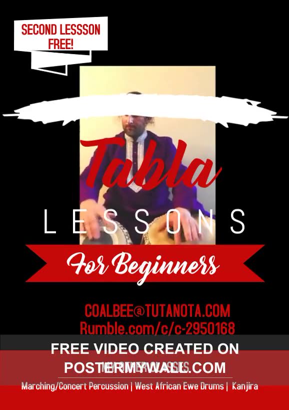 Online Tabla Lessons for beginners!