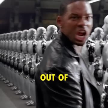 The detective brilliantly identified the robot Sonny among 1000 others 🤯 | Movie title: I, Robot