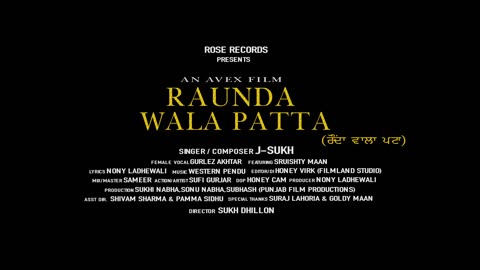 Raunda wala patta (NEW PUNJABI SONG)