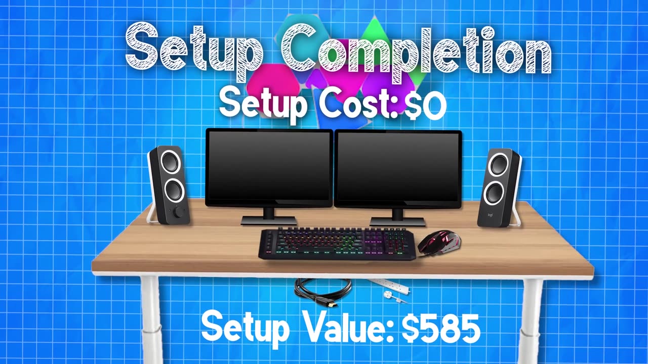 I Built a Gaming Setup for COMPLETELY FREE!