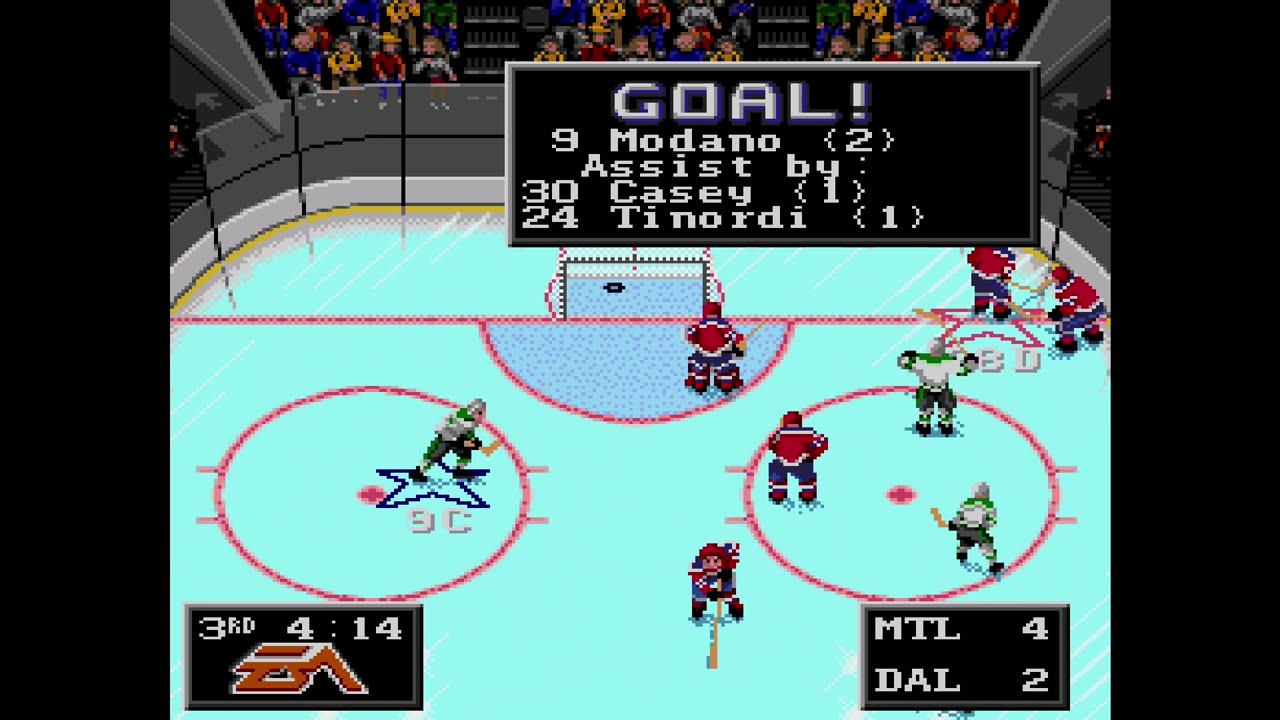 NHL '94 Classic Gens-G Spring 2024 Playoff QF G3 - Len the Lengend (MON) at Philly Chris (DAL)