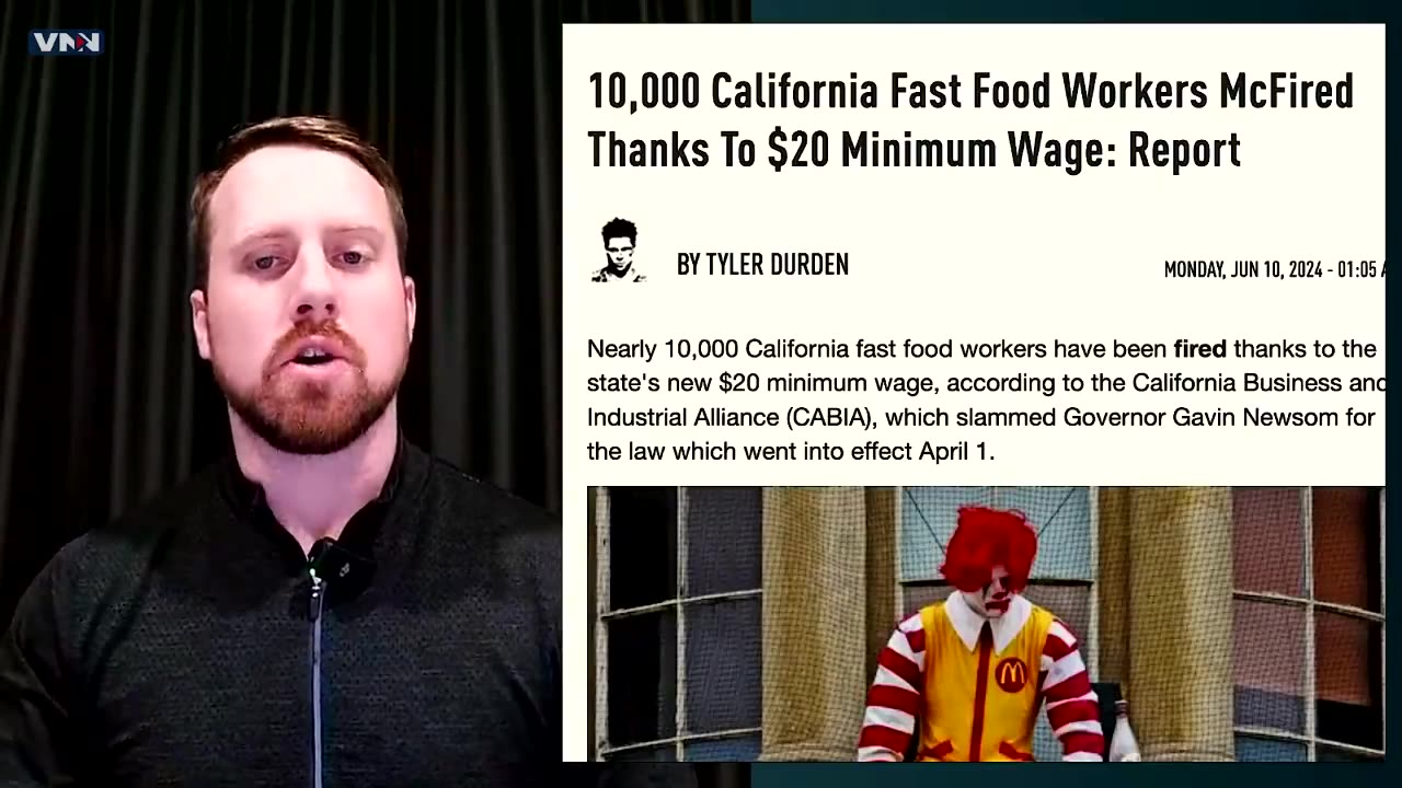 Thousands ‘McFired’ as Minimum Wage Increase Backfires