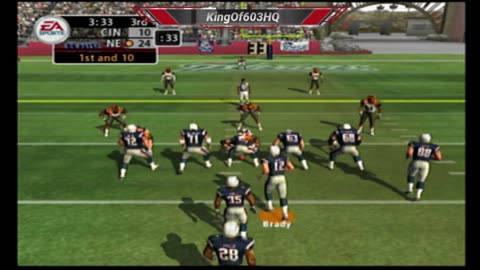 Madden NFL 2005 Franchise Year 1 Week 14 Bengals At Patriots