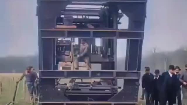 Early engineering cart track design car repair machinery