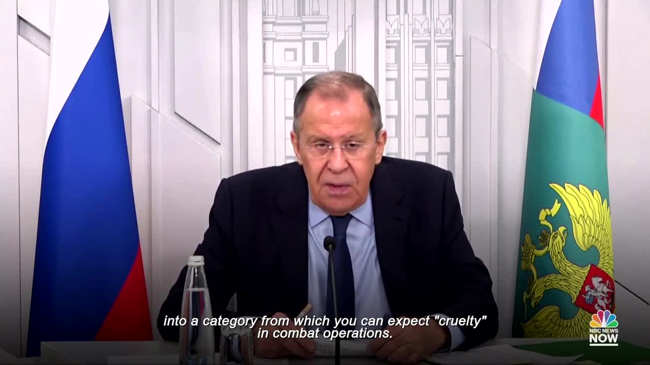 Pope's 'Unchristian' Comments Criticized By Russia's Lavrov