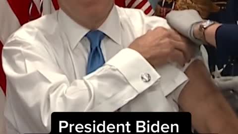 President Biden receives updated Covid booster shot