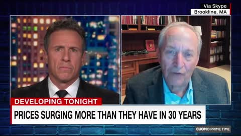 Chris Cuomo Left Speechless As Obama Economist Tells Him Who's To Blame For The Inflation Crisis