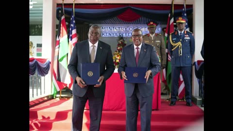US and Kenya sign defense agreement ahead of planned Haiti deployment