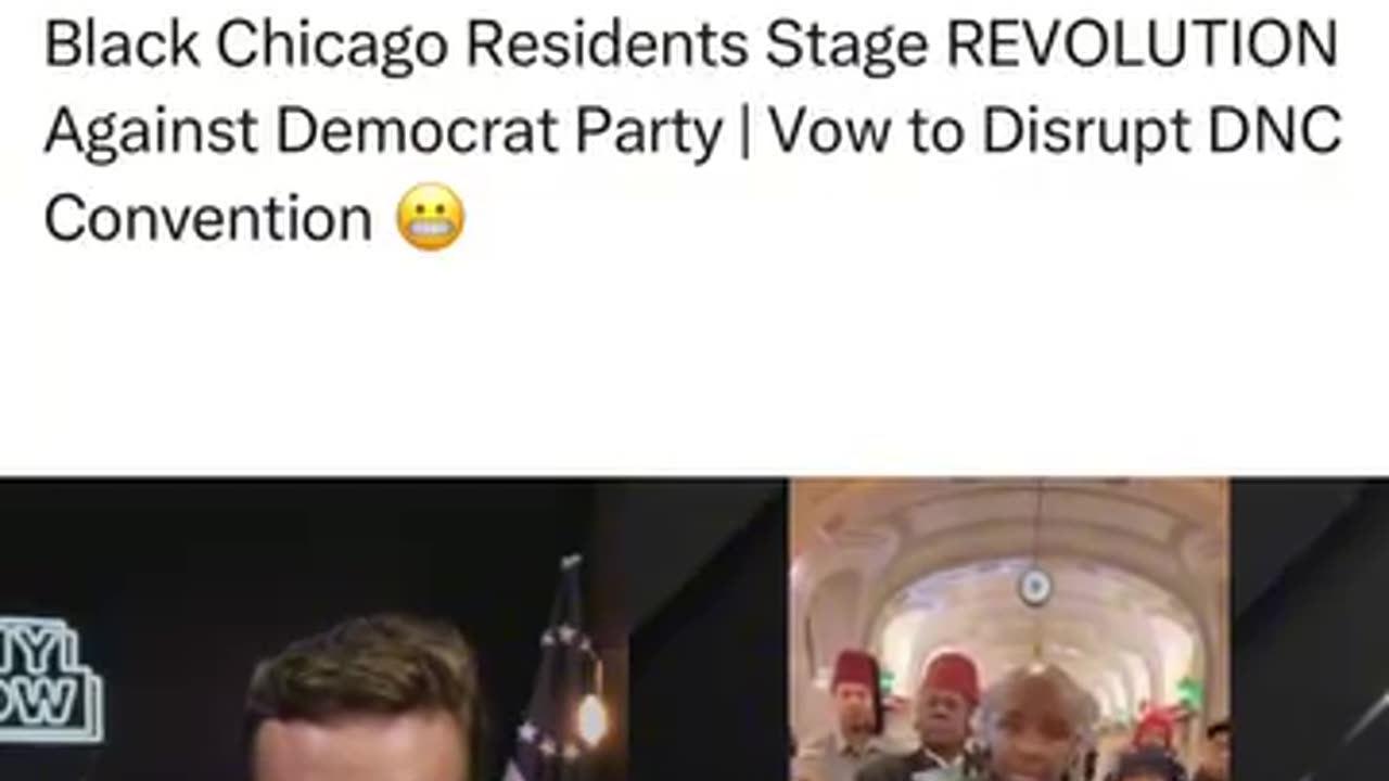 Black Chicago Residents Stage REVOLUTION Against Democrat Party |Vow to DisruptDNC Convention