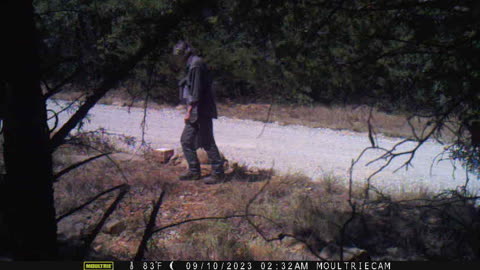 Me Working on the Stone Mailbox