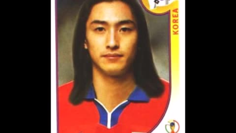 PANINI SOUTH KOREA TEAM WORLD CUP 2002