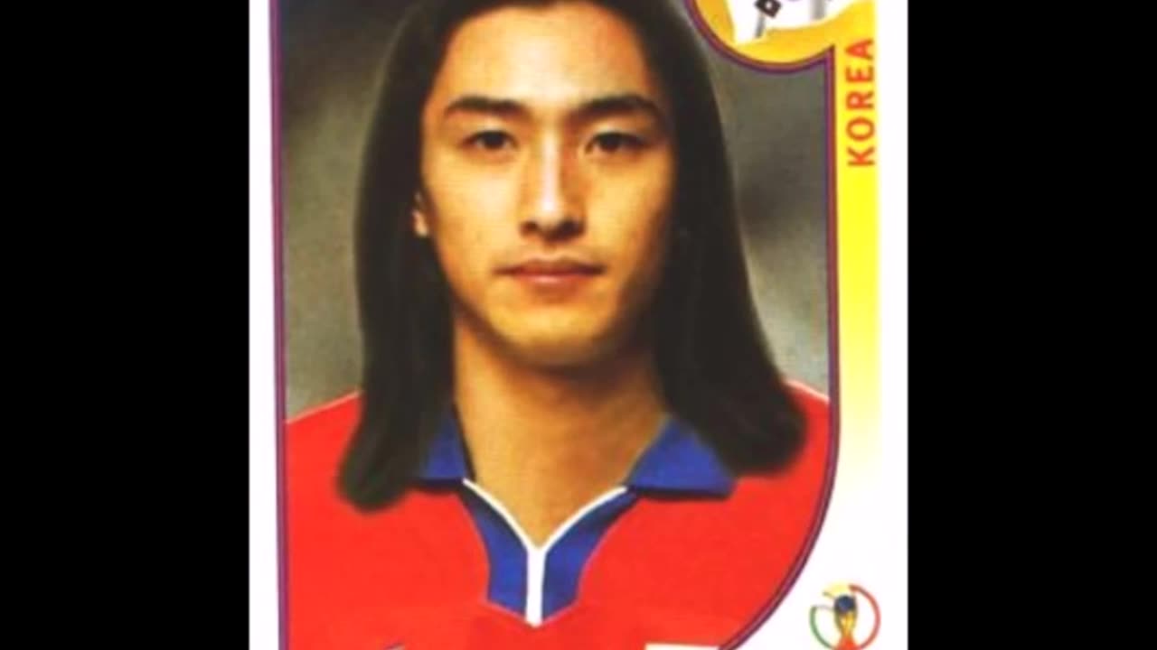 PANINI SOUTH KOREA TEAM WORLD CUP 2002