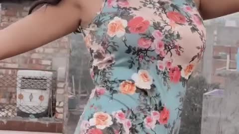 Cute girl and hot video