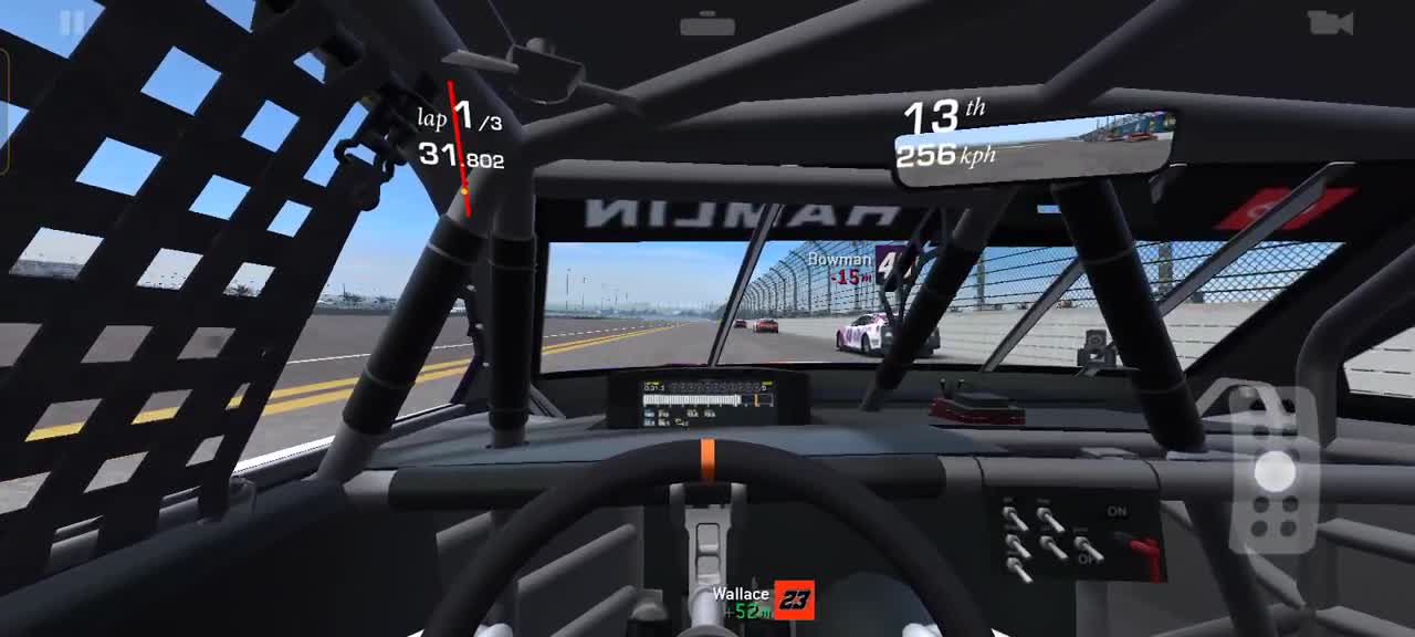 Real Racing3 Nascar Race On Daytona International Speedway
