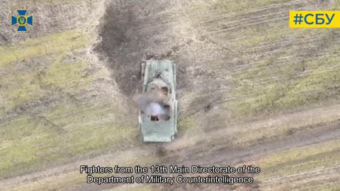 Fighters from the 13th Main Directorate of the Department of Military Counterintelligence of the Se