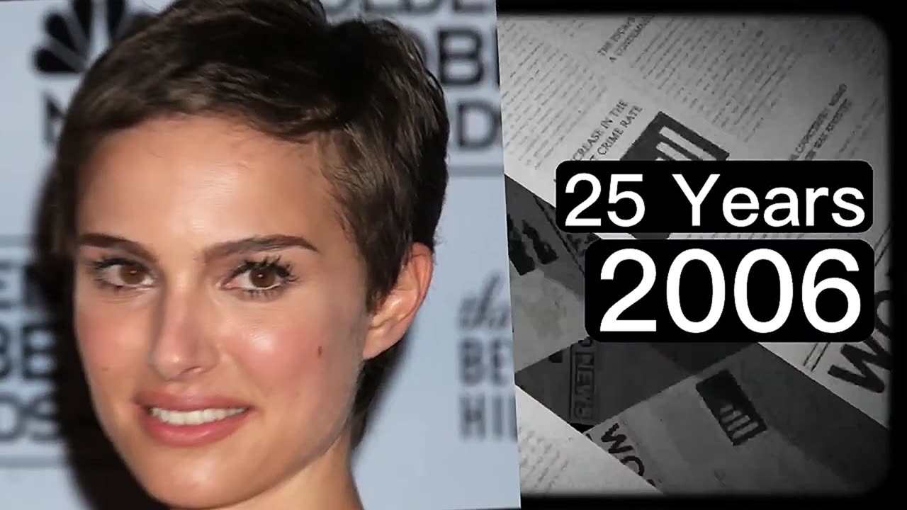 Natalie Portman from 1998 to 2022