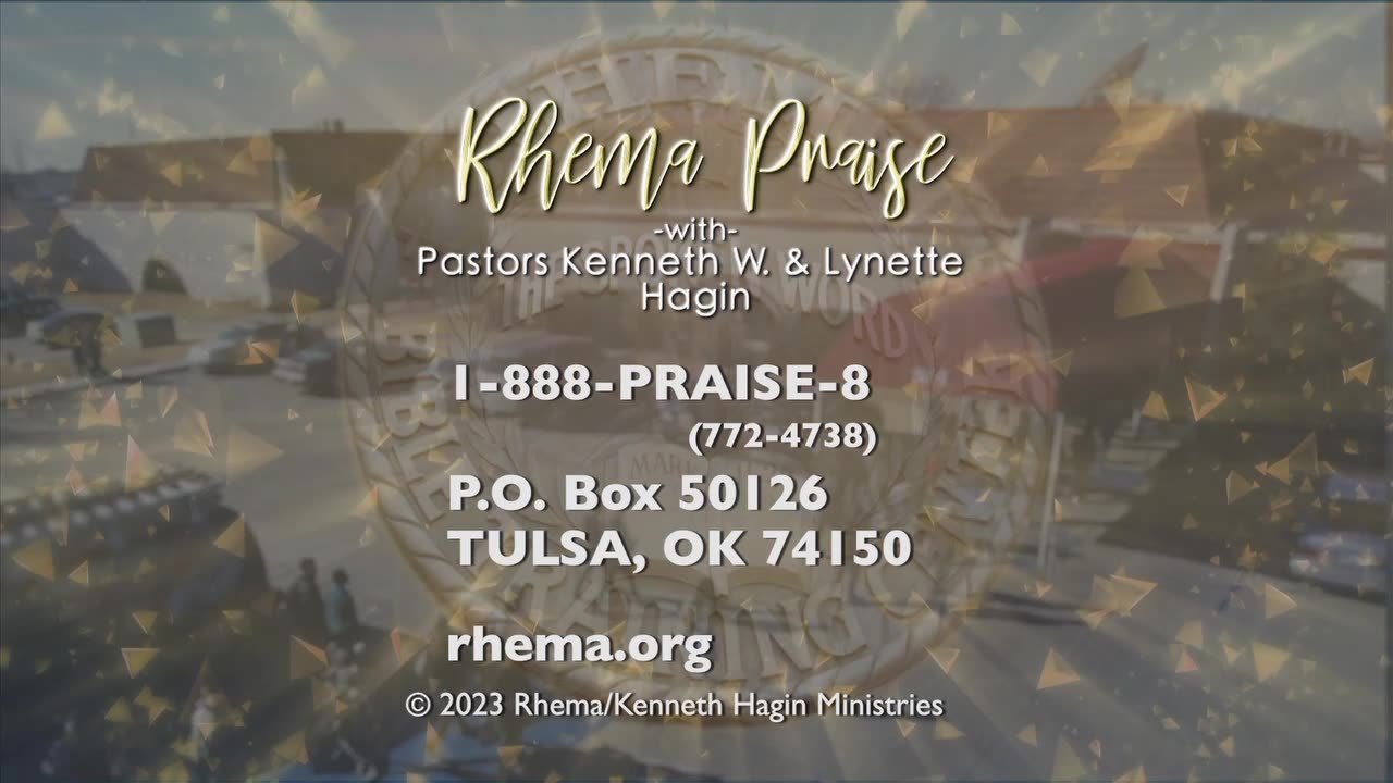 RHEMA Praise: "As A Man Thinks In His Heart So Is He" | Rev. Kenneth W. Hagin