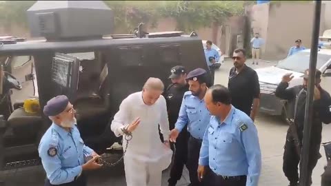 Vice Chairman Shah Mehmood Qureshi reached the special court