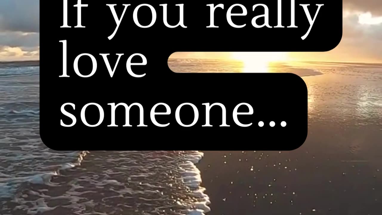 If You Really Love Someone