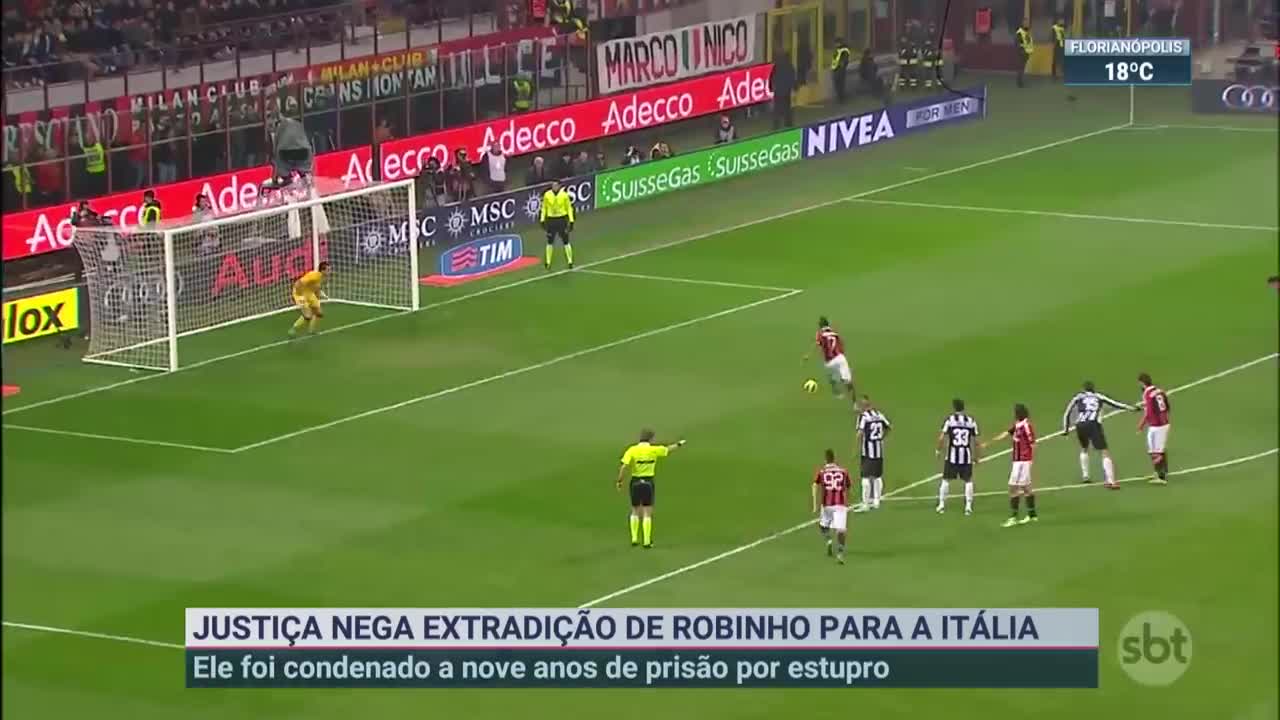 Justiça brasileira nega extradição de Robinho para Itália | SBT Brasil (03/11/22)