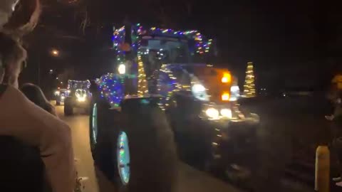 ✨Verlichte tractorrondrit Evergem 🚜 _ 3e verlichte parade 6.01.24 #trotsopdeboer