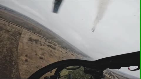Insane Footage from Ukrainian Helicopter Pilots