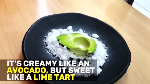 The Dessert That Looks Just like an Avocado