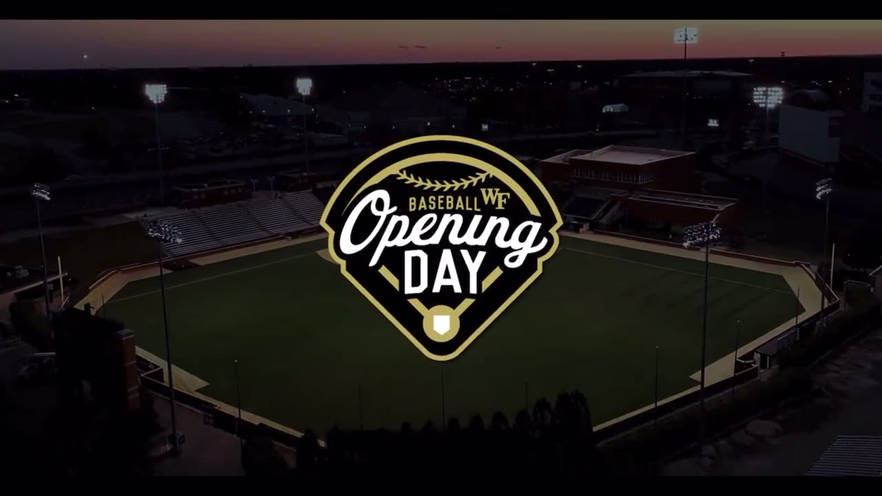 Wake Forest Baseball 2024 - Opening Day hype and tears