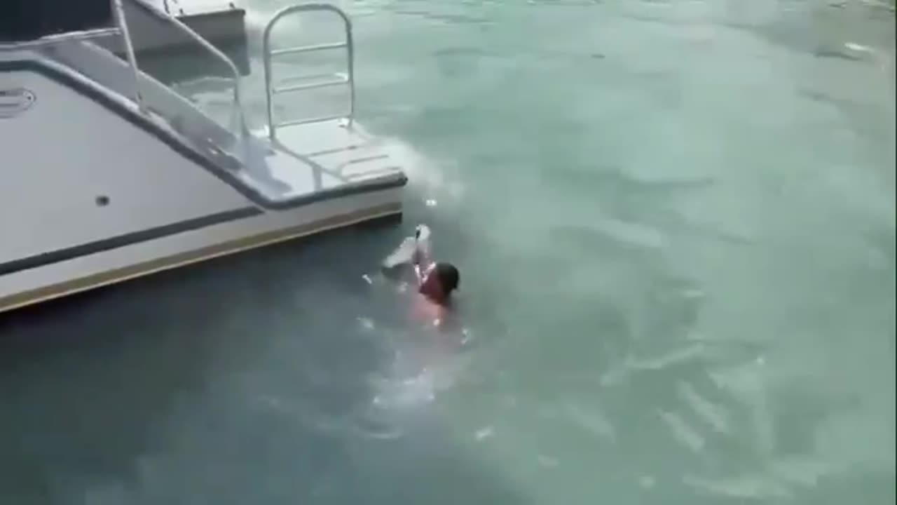 Man Caught In Boat Engine