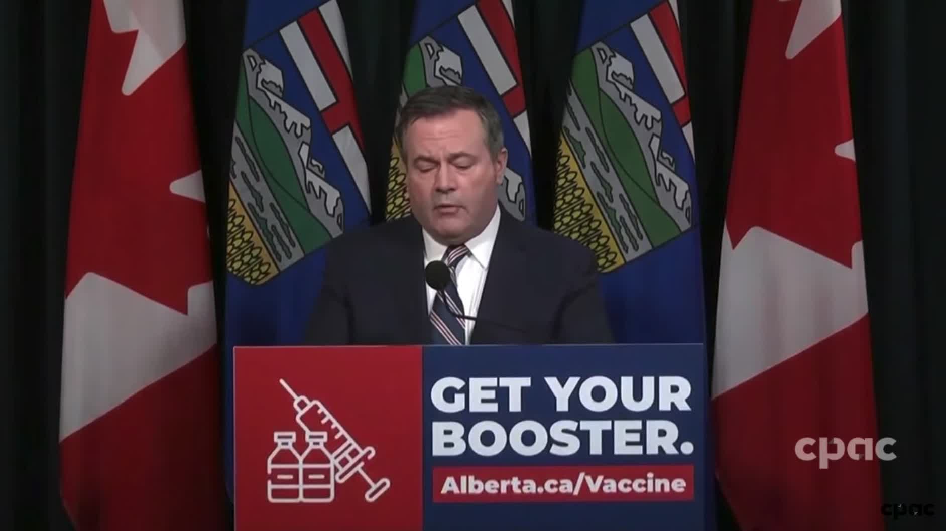 Premier Kenney says he didn't meet a single governor who supported the Canada-US quarantine policies for truckers