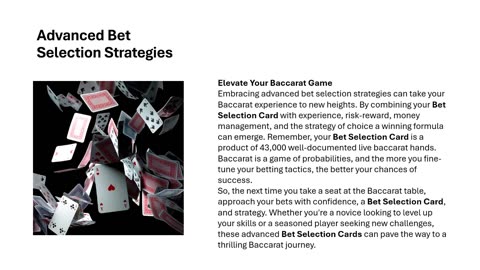 Become a Baccarat Advantage Player