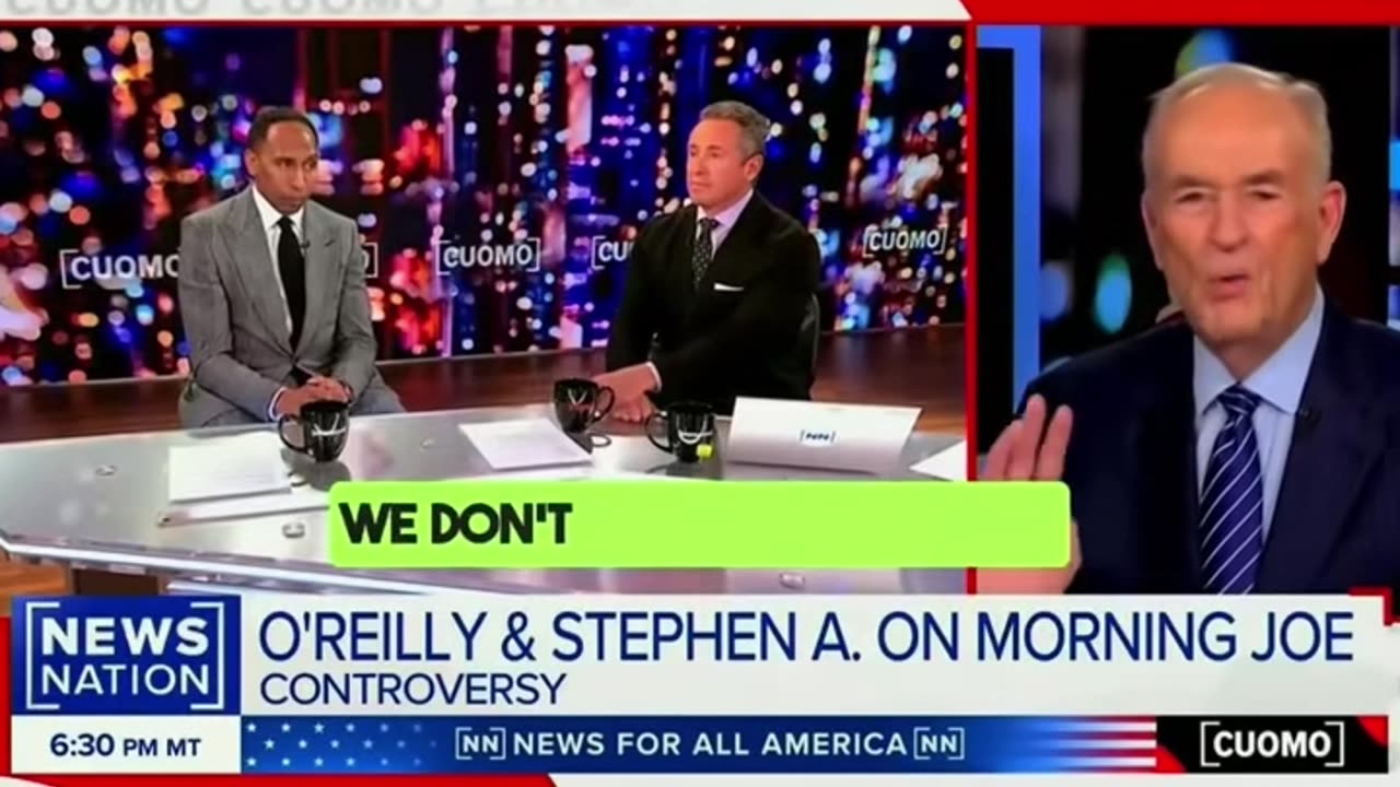 Bill O'Reilly educates Cuomo on why MSNBC is over & done with