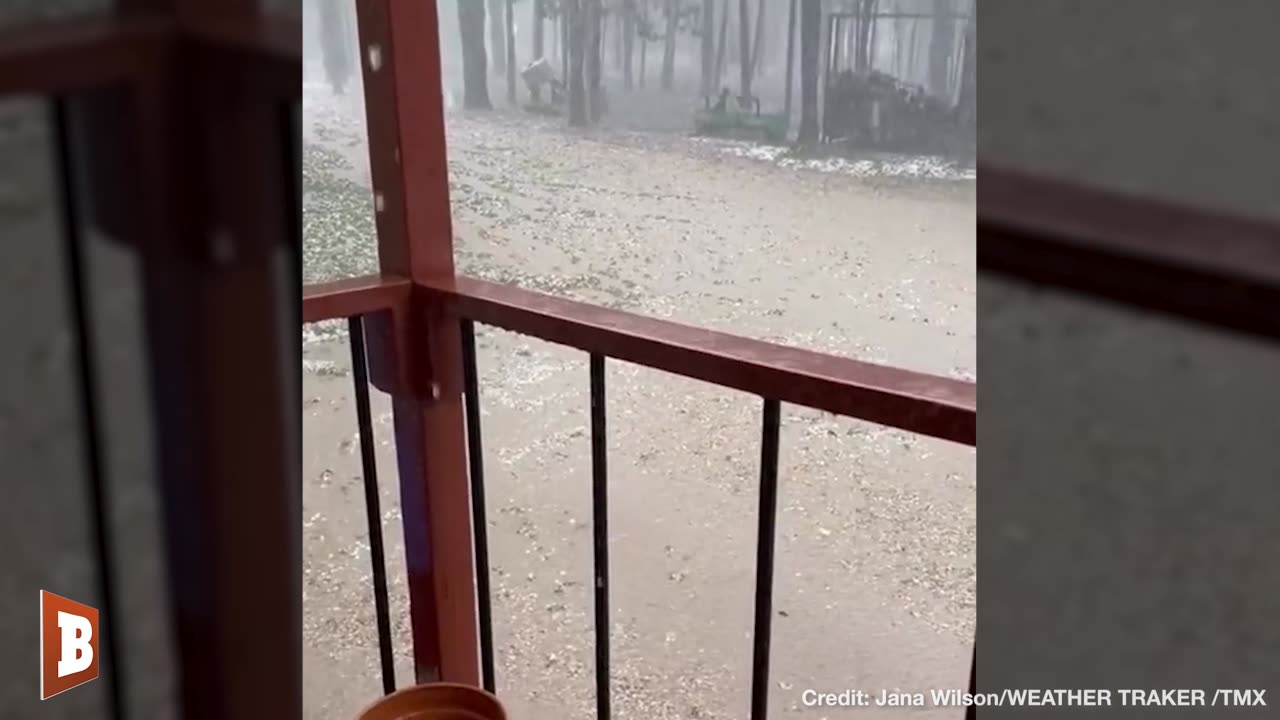 OH, HAIL NO!! Thursday Hail Storms Pound Northern Texas