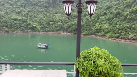 Beautiful music with landscape