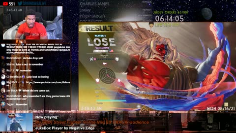 [8.15.21] Low Tier God Stream 8 16 2021 Reaction Sfv Updaters Etc [zW0c1pgvdf8]