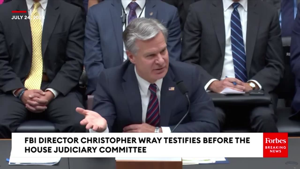 FBI Director Wray Reveals New Info About Trump Shooter Weapon & shell casings